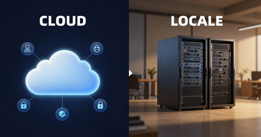 cloud vs server locale aziende